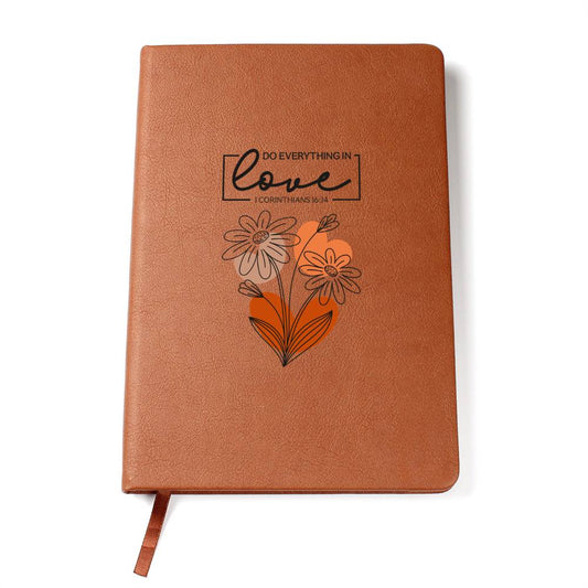 Floral Scripture Forever Love Journal
