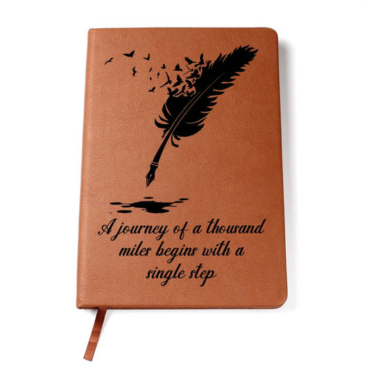 Your Journey Of A Thousand Miles Journal